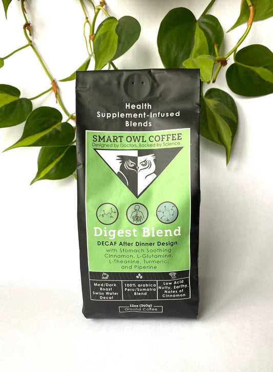 Digest Blend | 12 oz Decaf Ground Coffee