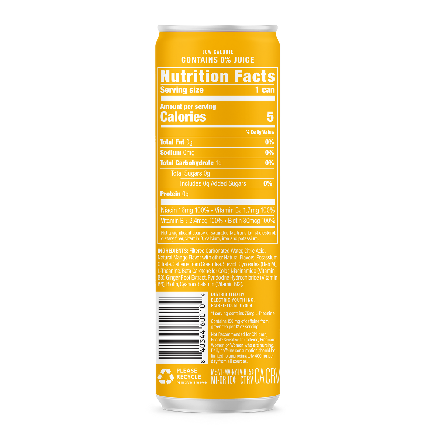 Sparkling Mango Burst | 12-Pack