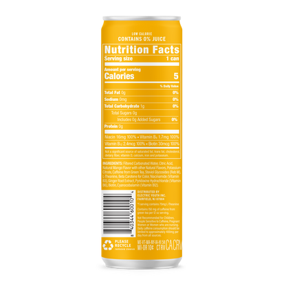 Sparkling Mango Burst | 12-Pack