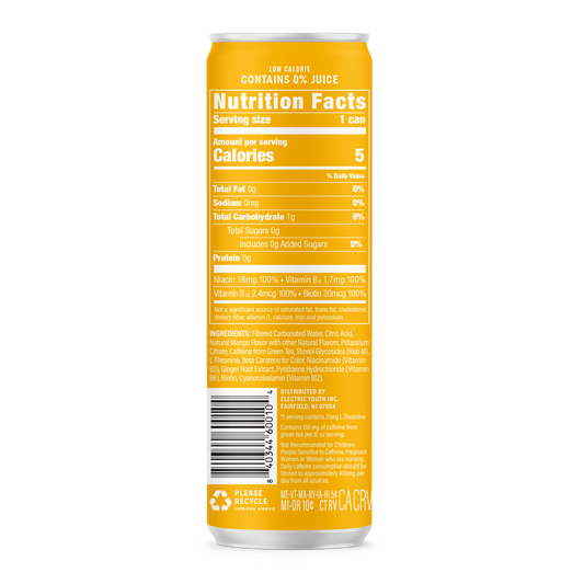 Sparkling Mango Burst | 12-Pack