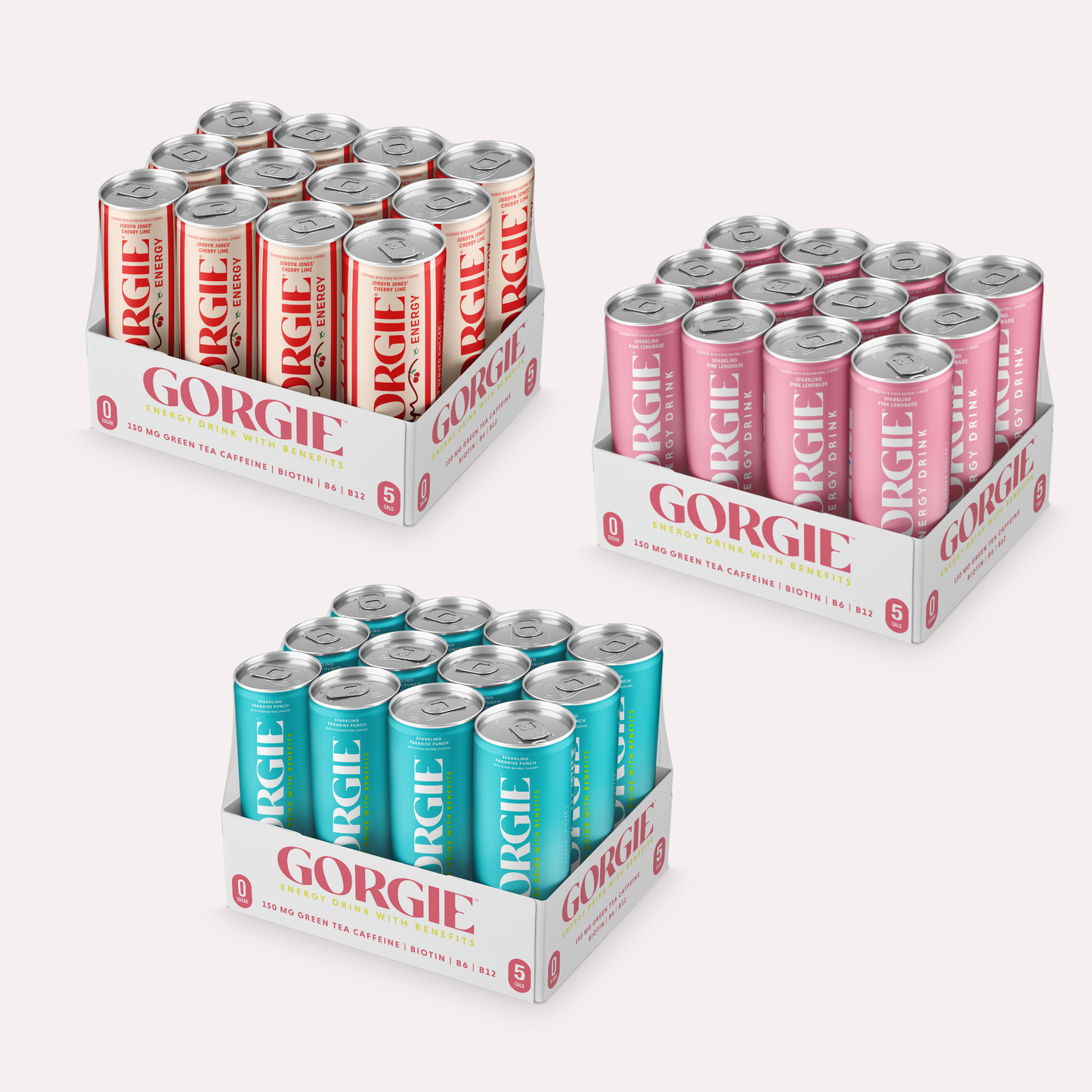 Jordyn Jones Cherry Lime + Tropical Punch + Pink Lemonade Bundle | 36-Pack