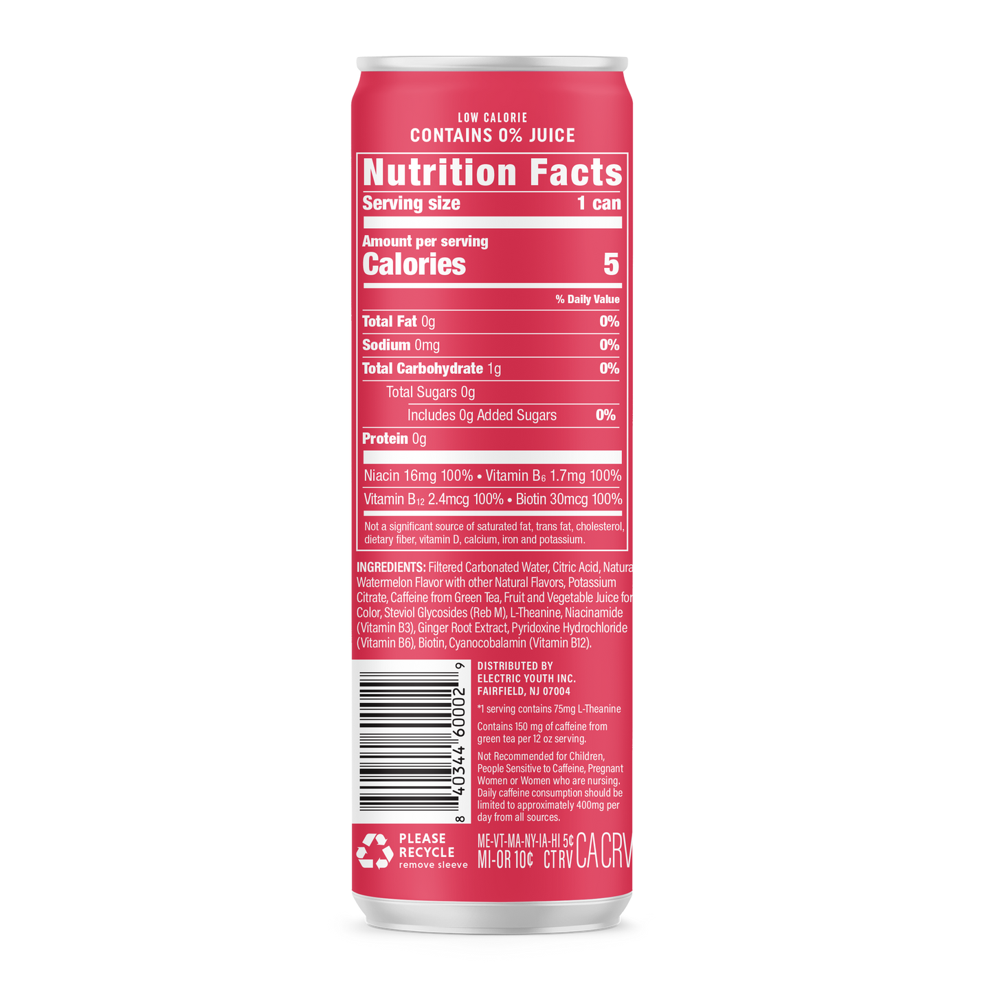 Sparkling Watermelon Splash | 12-Pack